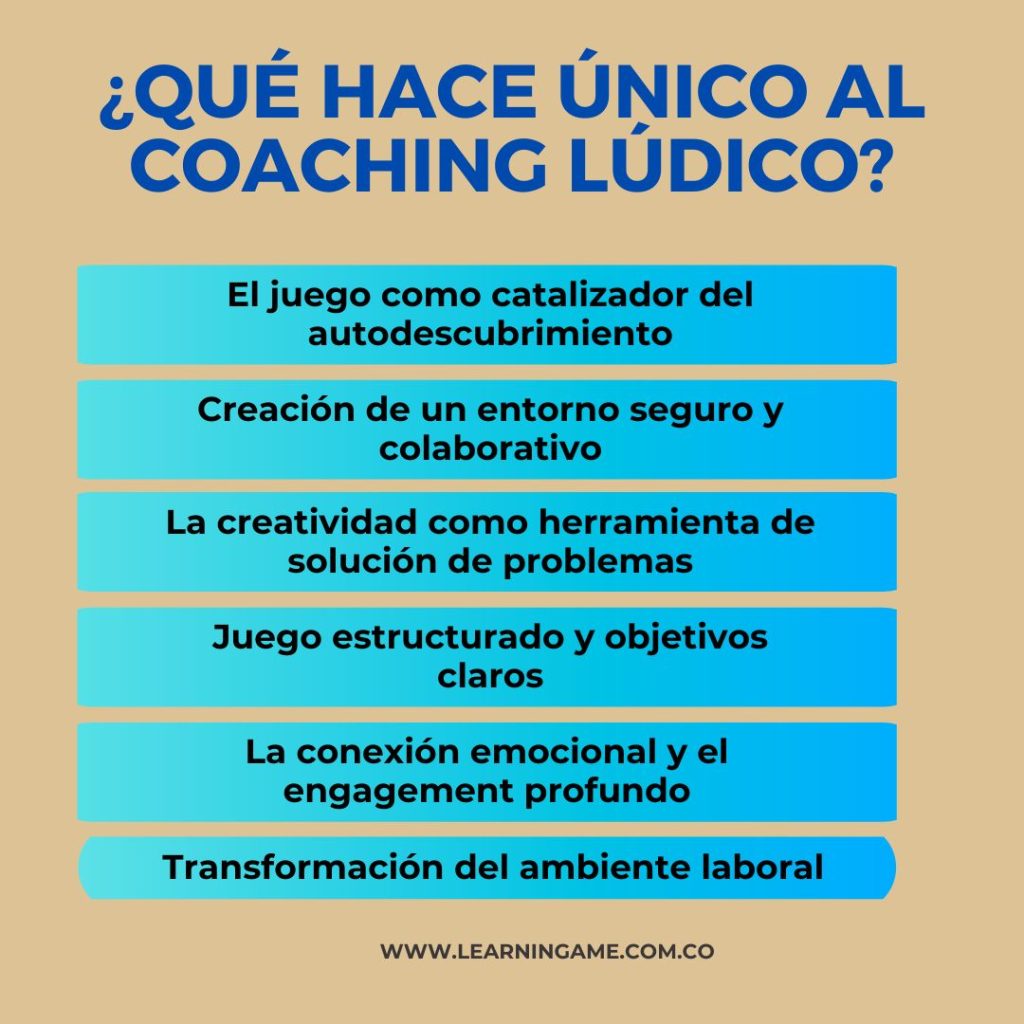 qué hace único al coaching lúdico?